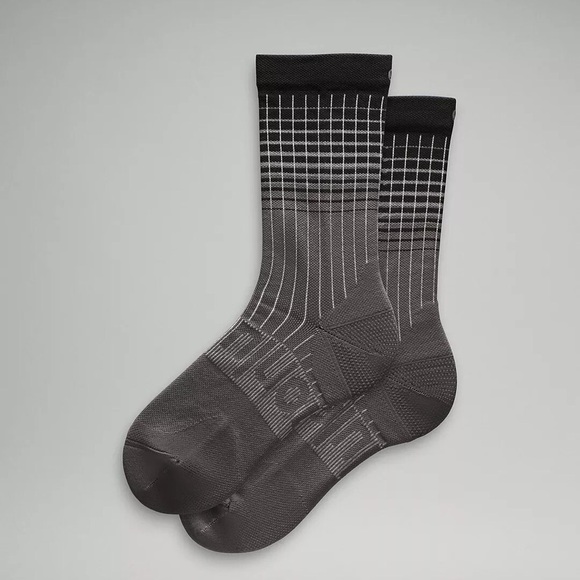 lululemon athletica Accessories - Lululemon Black and White Power Stride Socks